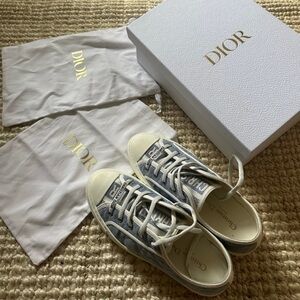 Dior denim sneakers